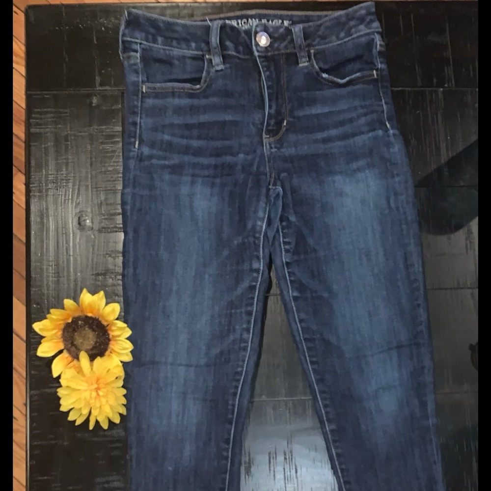 AE super stretch skinny jeans